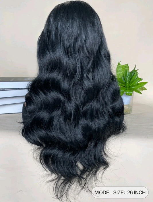 Midnight Wave Clueless headband Wig 26"