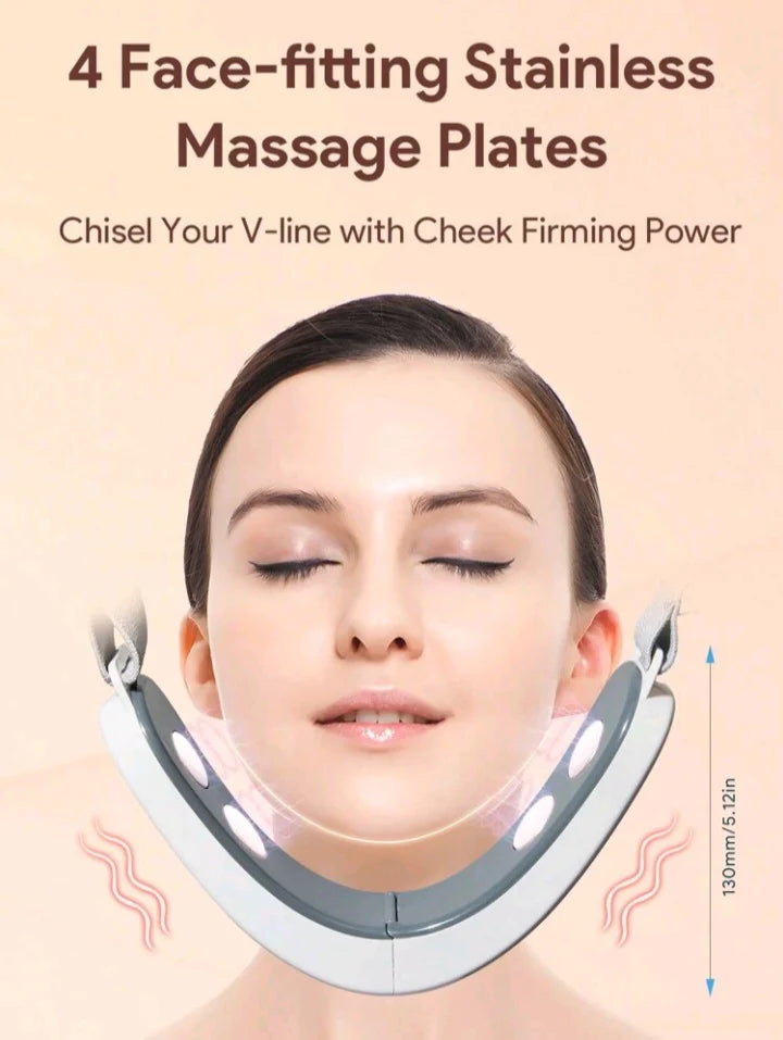 Teckwe V-Shape Facial Slimming Massager Lift, Tone & Define