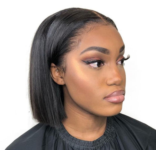 Brazilian Full Frontal Short Bob Wig