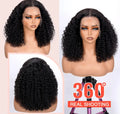 QuickSlay 5×5 Glueless Curly Wig Human Hair